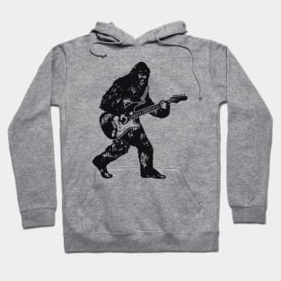 guitar bigfoot Hoodie